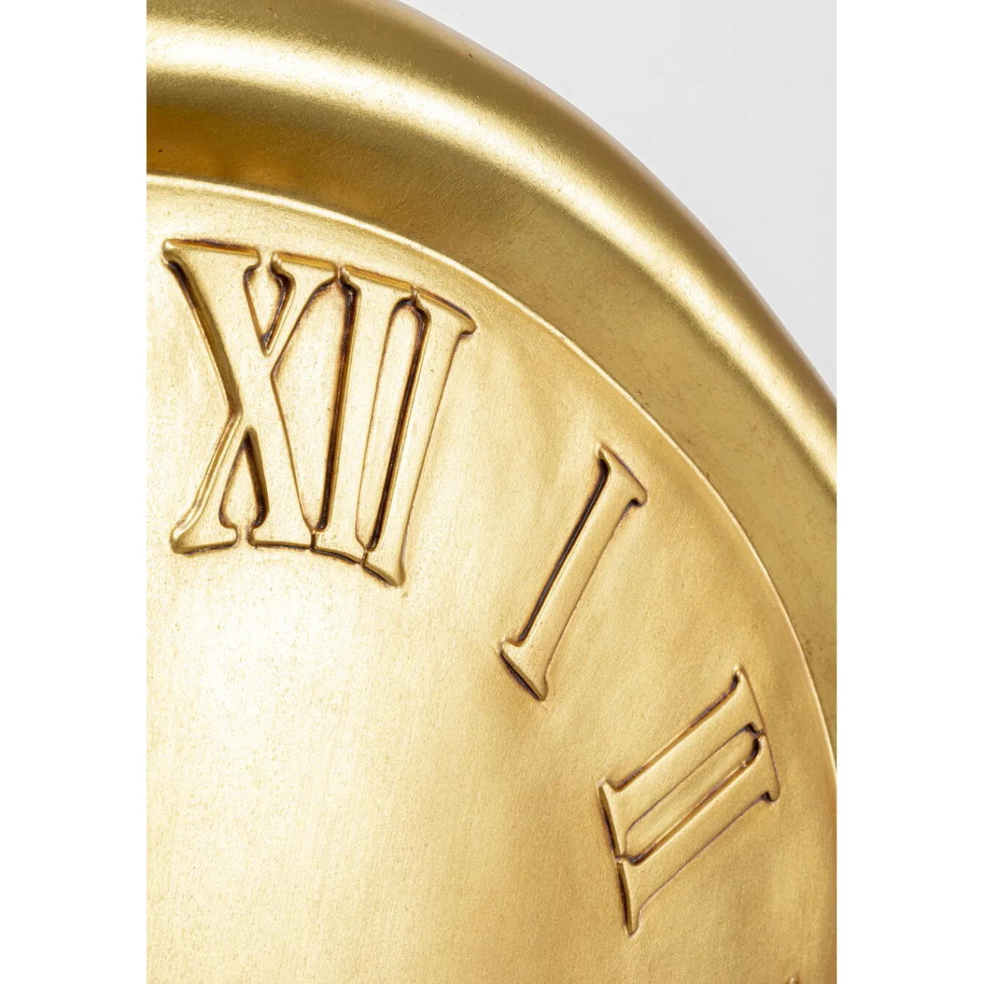 KARE Design Horloge Murale Big Drop Dore 92X127Cm