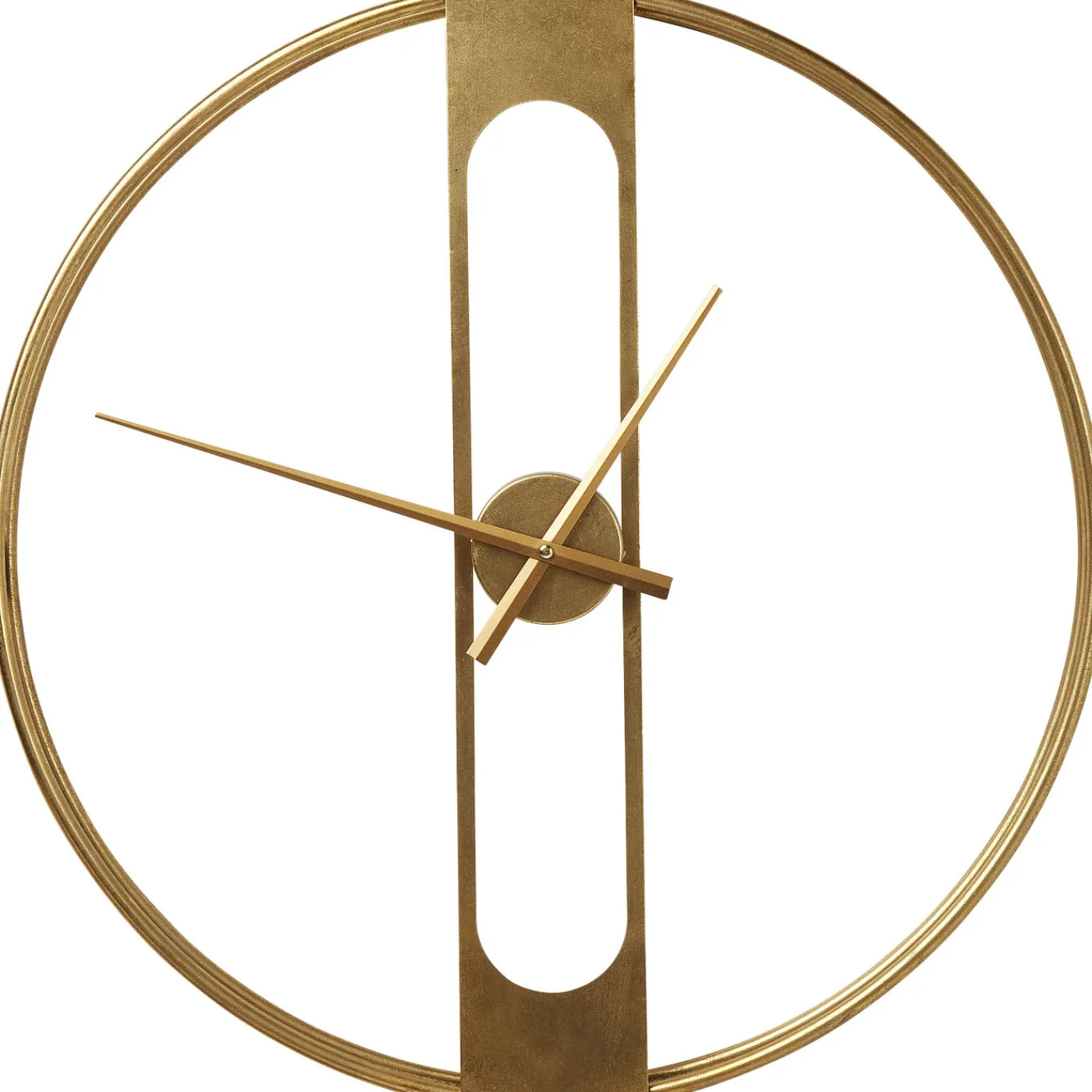 KARE Design Horloge Murale Clip Gold O60Cm