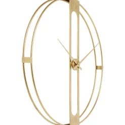 KARE Design Horloge Murale Clip Gold O107Cm