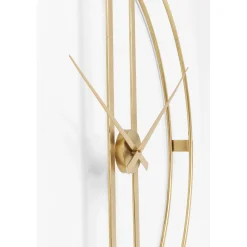KARE Design Horloge Murale Clip Gold O107Cm