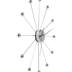 KARE Design Horloge Murale Like Umbrella Boules Chromees