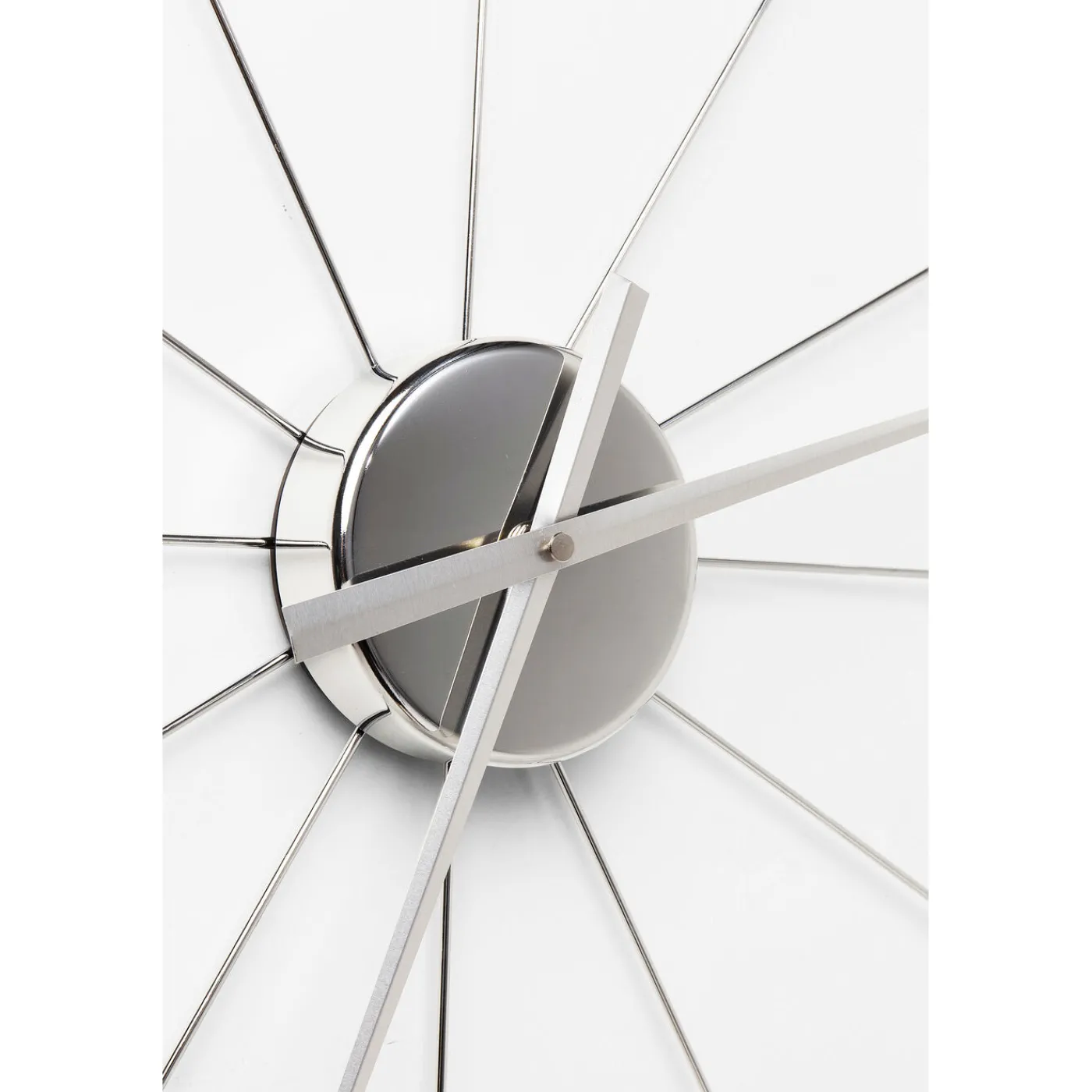 KARE Design Horloge Murale Like Umbrella Boules Chromees