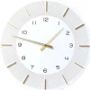 KARE Design Horloge Murale Lio Blanc O60Cm