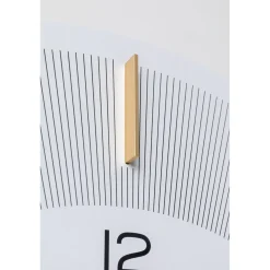 KARE Design Horloge Murale Lio Blanc O60Cm