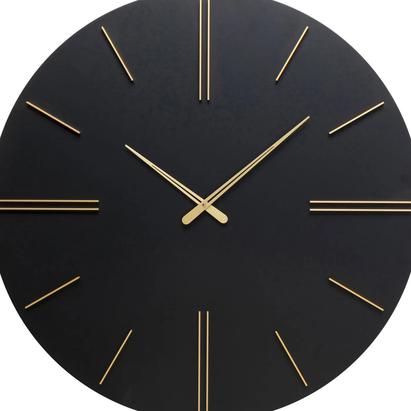 KARE Design Horloge Murale Luca Noir O70Cm