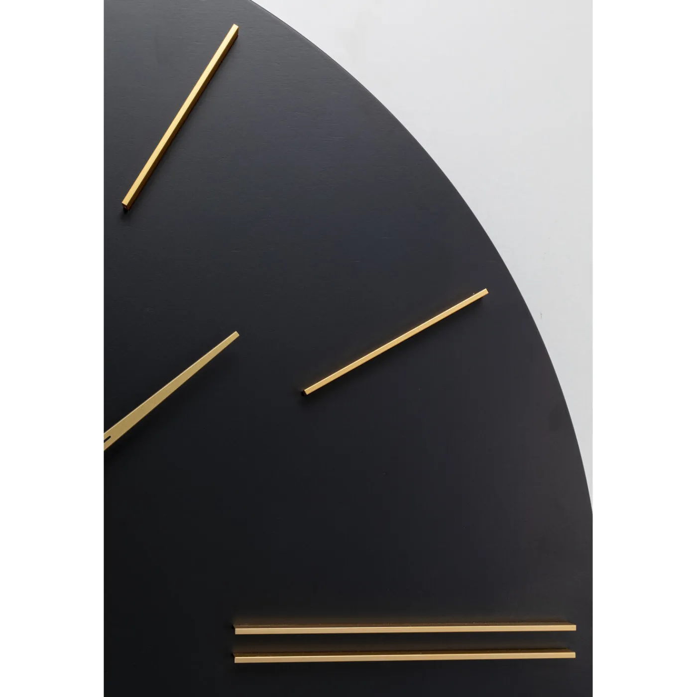 KARE Design Horloge Murale Luca Noir O70Cm