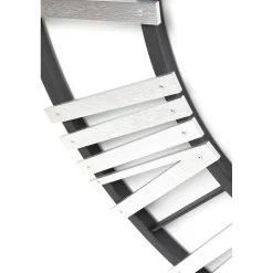 KARE Design Horloge Murale Nevio Argente O95Cm