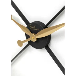 KARE Design Horloge Murale Nevio Laiton O95Cm