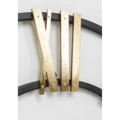 KARE Design Horloge Murale Nevio Laiton O95Cm