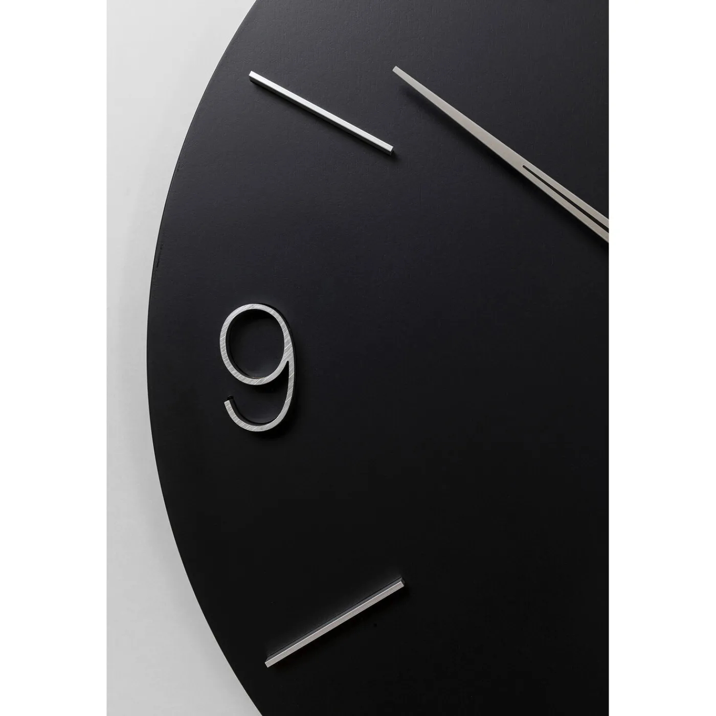 KARE Design Horloge Murale Oscar Noir O60Cm
