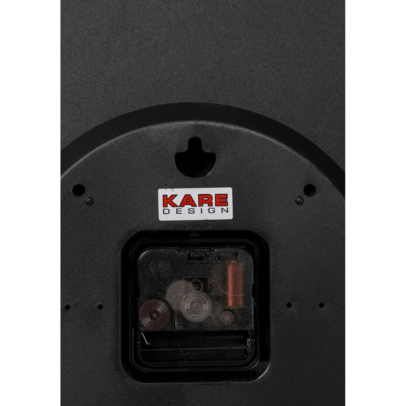 KARE Design Horloge Murale Oscar Noir O60Cm