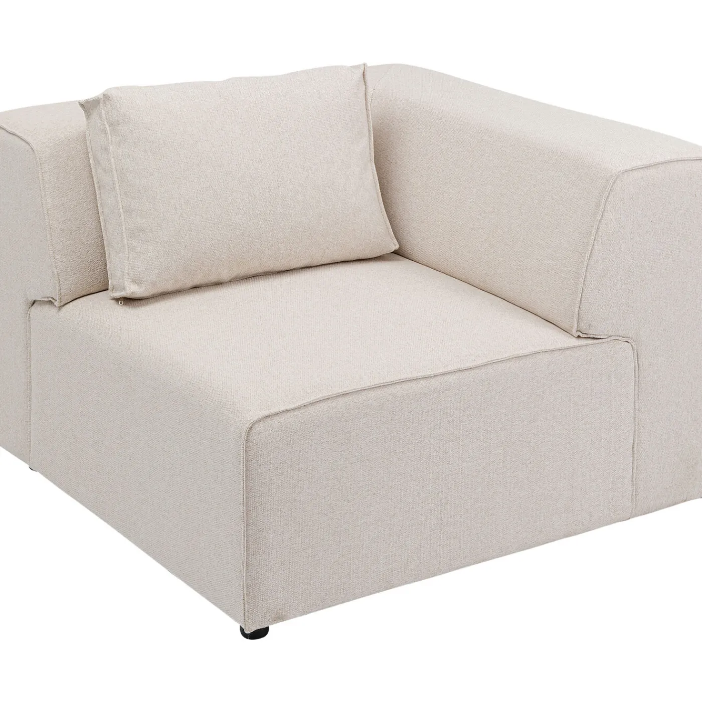 KARE Design Infinity Angle 100Cm Éléments Creme Gauche