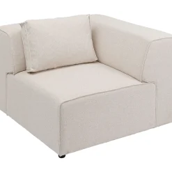 KARE Design Infinity Angle 100Cm Éléments Creme Droite