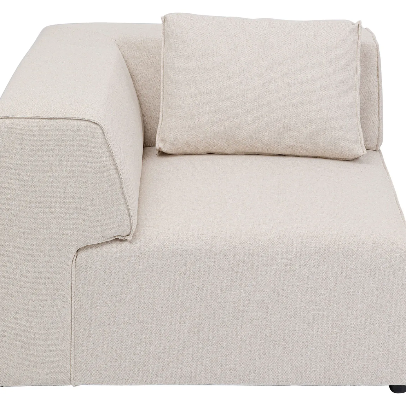 KARE Design Infinity Angle 100Cm Éléments Creme Droite