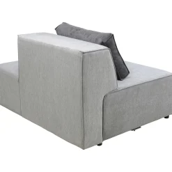 KARE Design Infinity Éléments Meridienne Droite Semi Gris