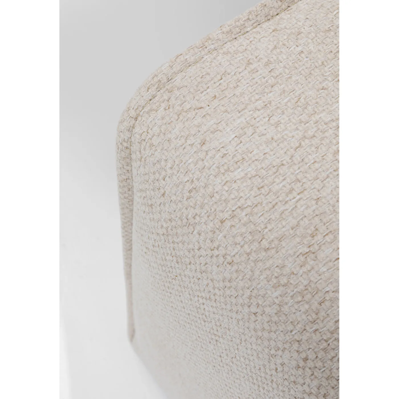 KARE Design Infinity Éléments Pouf Creme 50X100Cm