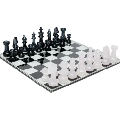 KARE Design Jeu D Echecs Chess Transparent 60X60Cm