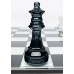 KARE Design Jeu D Echecs Chess Transparent 60X60Cm