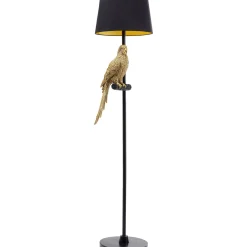 KARE Design Lampadaire Animal Parrot Dore 176Cm