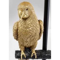 KARE Design Lampadaire Animal Parrot Dore 176Cm