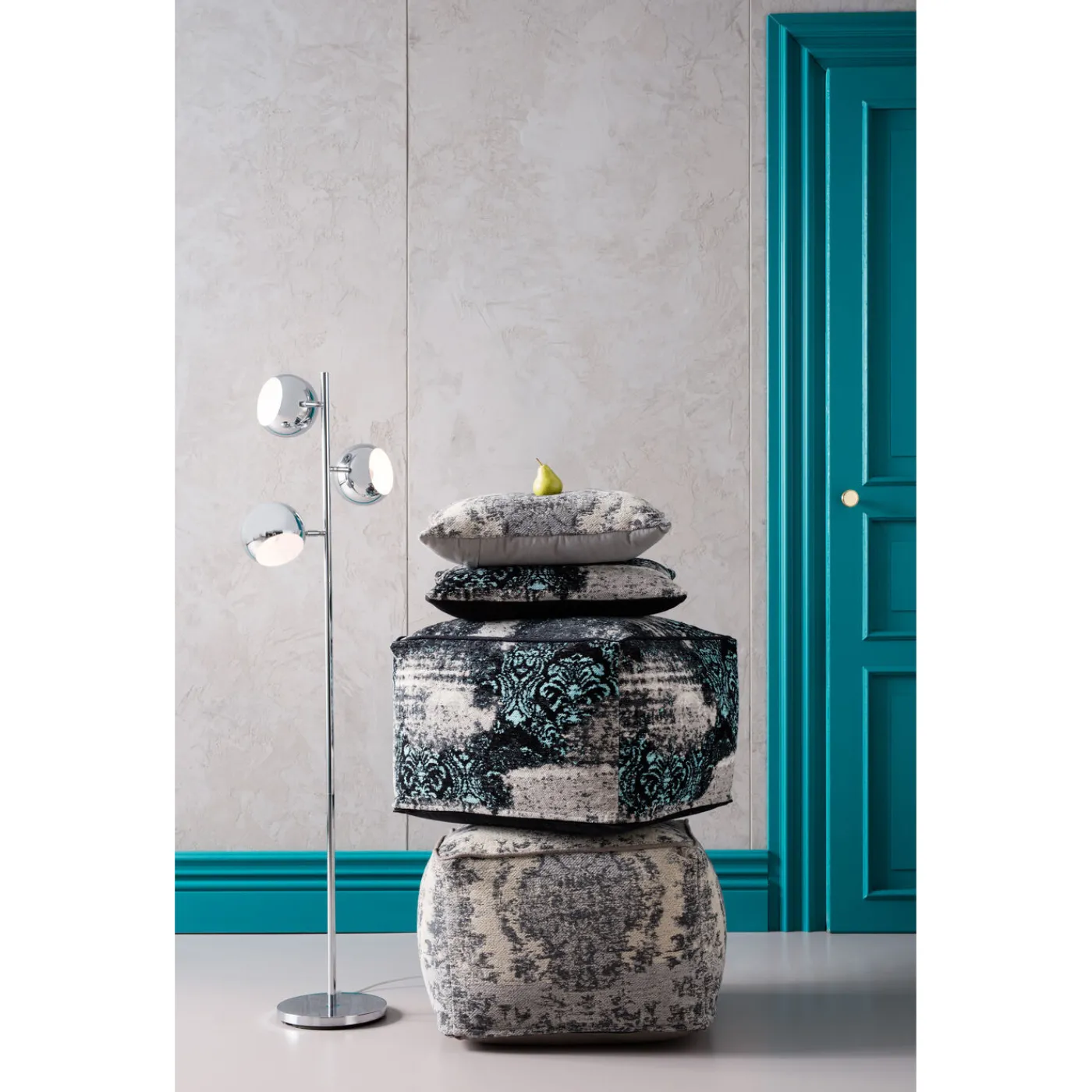 KARE Design Lampadaire Calotta Chrome