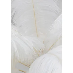KARE Design Lampadaire Feather Palm Blanc 165Cm