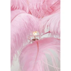KARE Design Lampadaire Feather Palm Fuchsia 165Cm