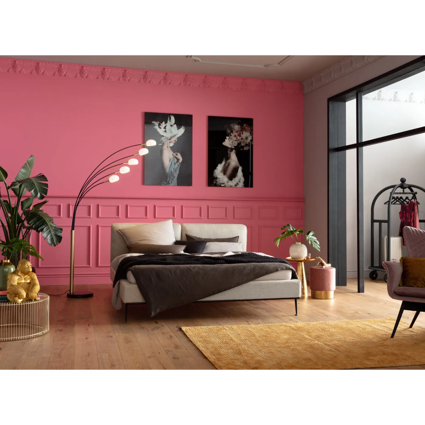 KARE Design Lampadaire Five Fingers Duo