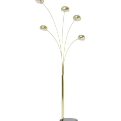 KARE Design Lampadaire Five Fingers Laiton