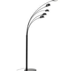 KARE Design Lampadaire Five Fingers Noir Mat