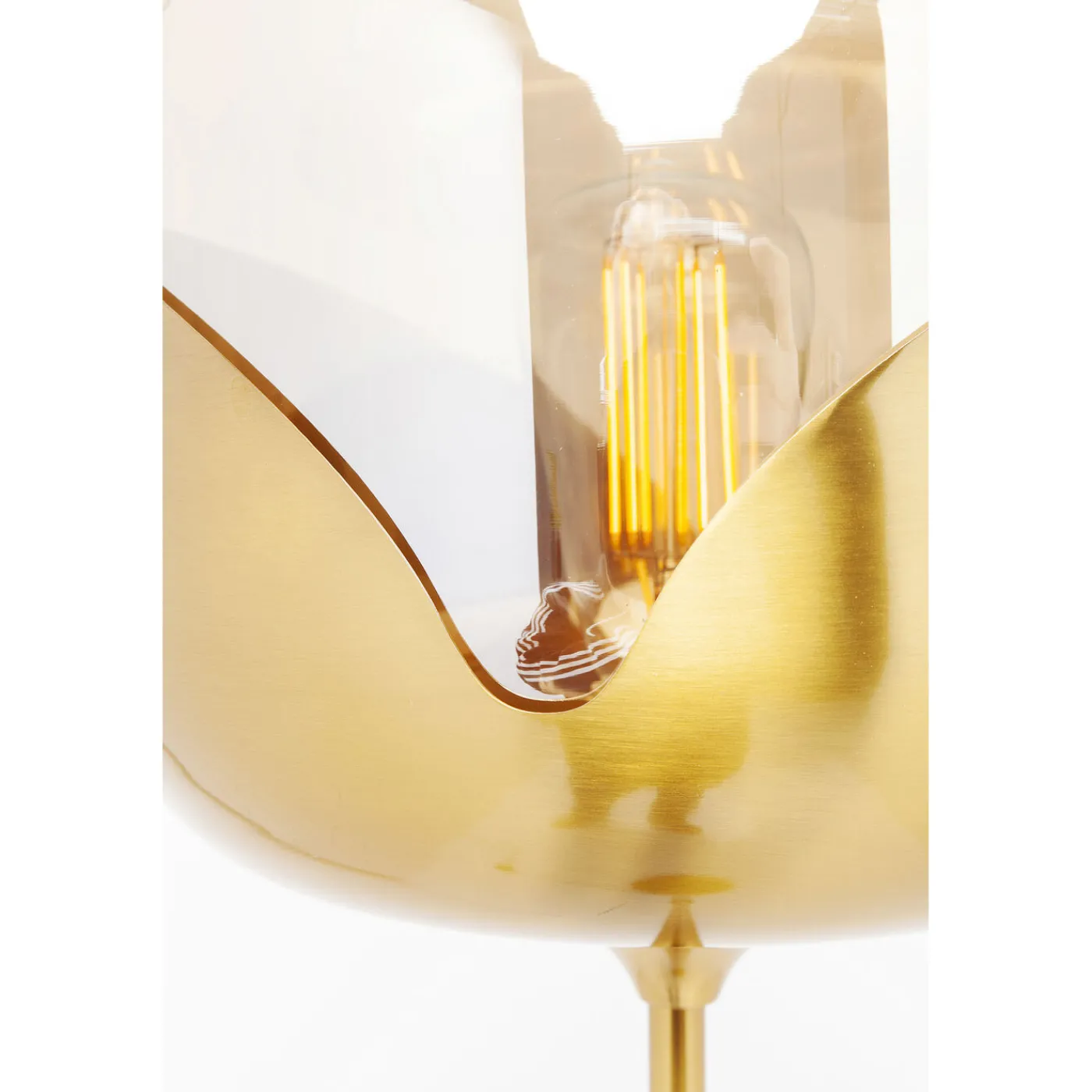 KARE Design Lampadaire Golden Goblet Ball
