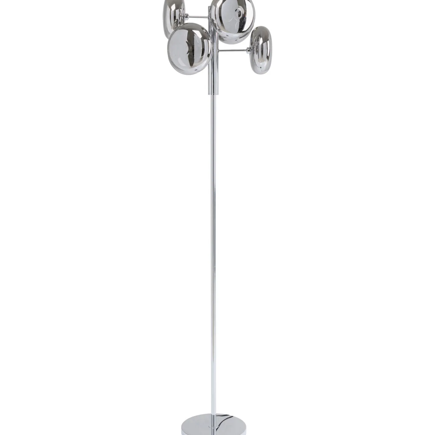 KARE Design Lampadaire Headlight Chrome 163Cm