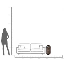 KARE Design Lampadaire Sultans Home 58Cm