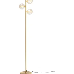 KARE Design Lampadaire Three Balls Dore 160Cm