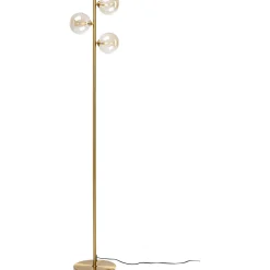 KARE Design Lampadaire Three Balls Dore 160Cm