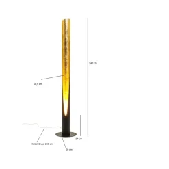 KARE Design Lampadaire Tube Duo Led