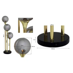 KARE Design Lampe A Poser Al Capone Tre