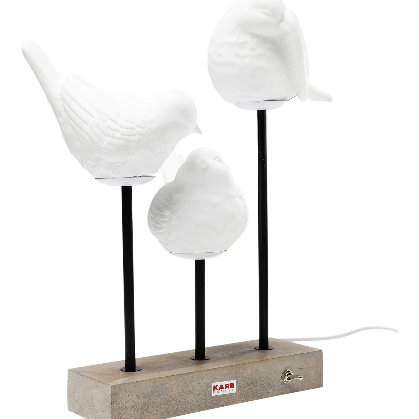 KARE Design Lampe A Poser Animal Birds Led 52Cm