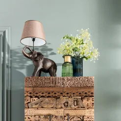KARE Design Lampe A Poser Animal Elephant Safari 74Cm