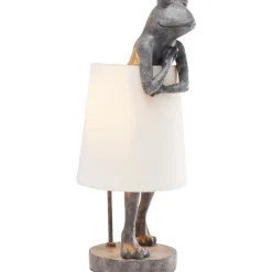 KARE Design Lampe A Poser Animal Frog Gris