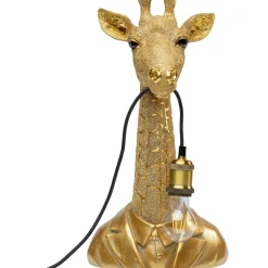 KARE Design Lampe A Poser Animal Giraffe Dore 50Cm