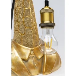 KARE Design Lampe A Poser Animal Giraffe Dore 50Cm