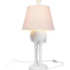 KARE Design Lampe A Poser Animal Ostrich Blanc 66Cm