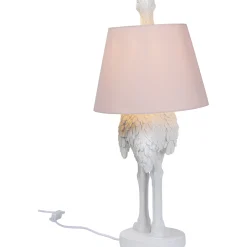 KARE Design Lampe A Poser Animal Ostrich Blanc 66Cm