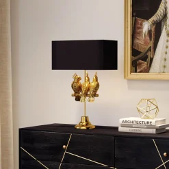 KARE Design Lampe A Poser Animal Parrots 71Cm