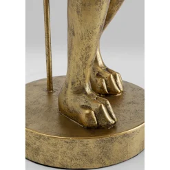 KARE Design Lampe A Poser Animal Rabbit Dore/Blanc 88Cm