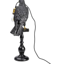 KARE Design Lampe A Poser Animal Sitting Crow Noir Mat 61Cm