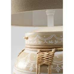 KARE Design Lampe A Poser Basket Creme 73Cm