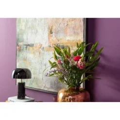 KARE Design Lampe A Poser Loungy Noir 38Cm