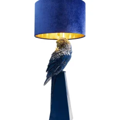 KARE Design Lampe A Poser Parrot Bleu 84Cm